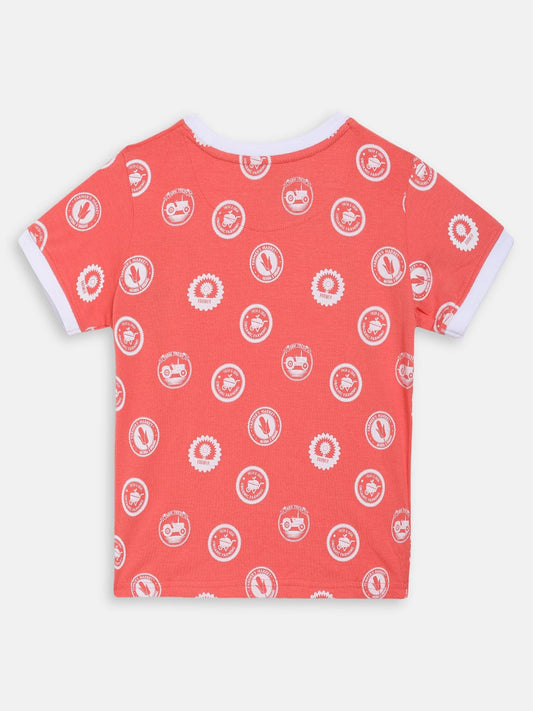 Blue Giraffe Boys Tshirt