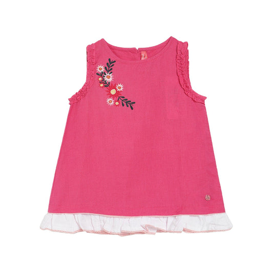 Blue Giraffe Girls Top