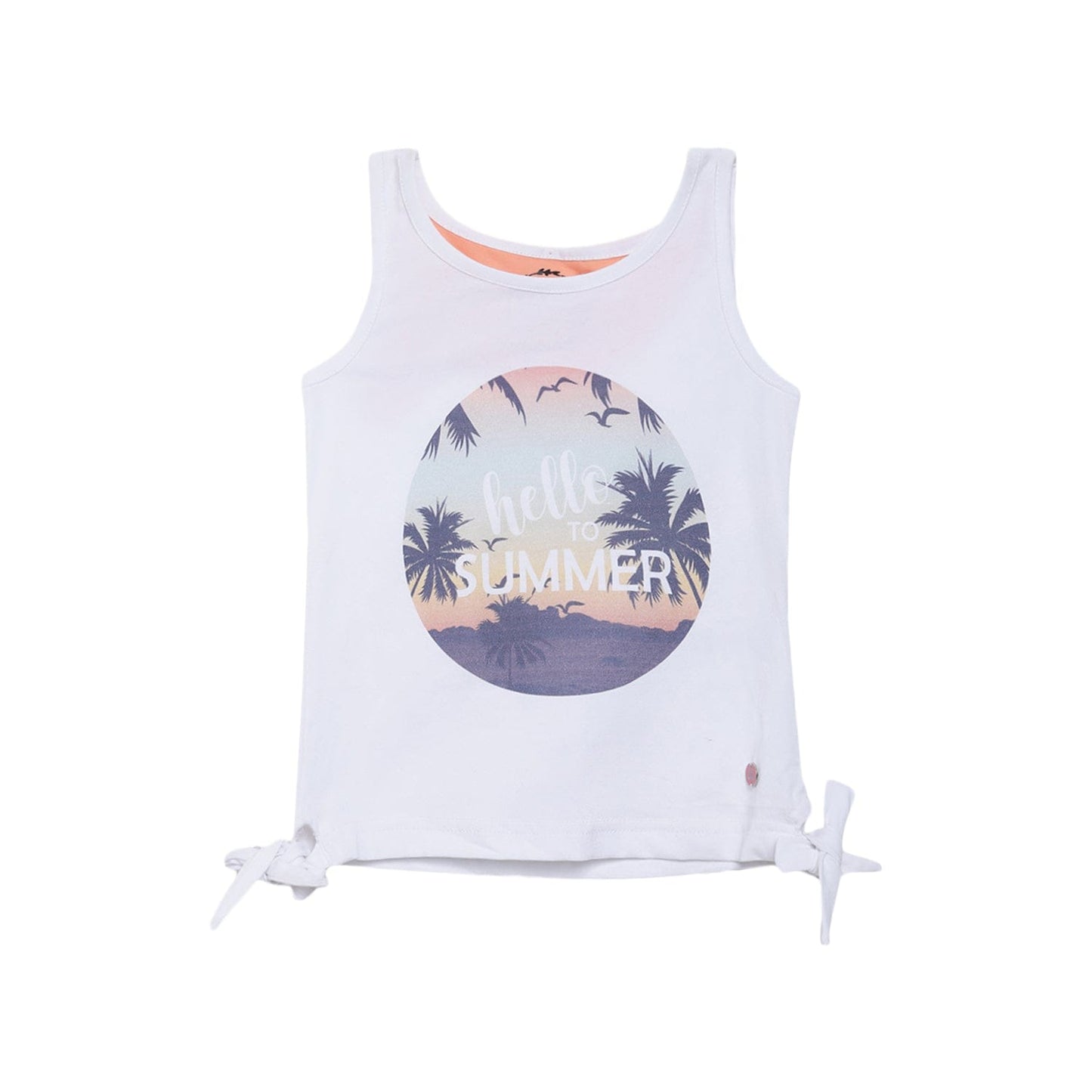 Blue Giraffe Girls Tshirt