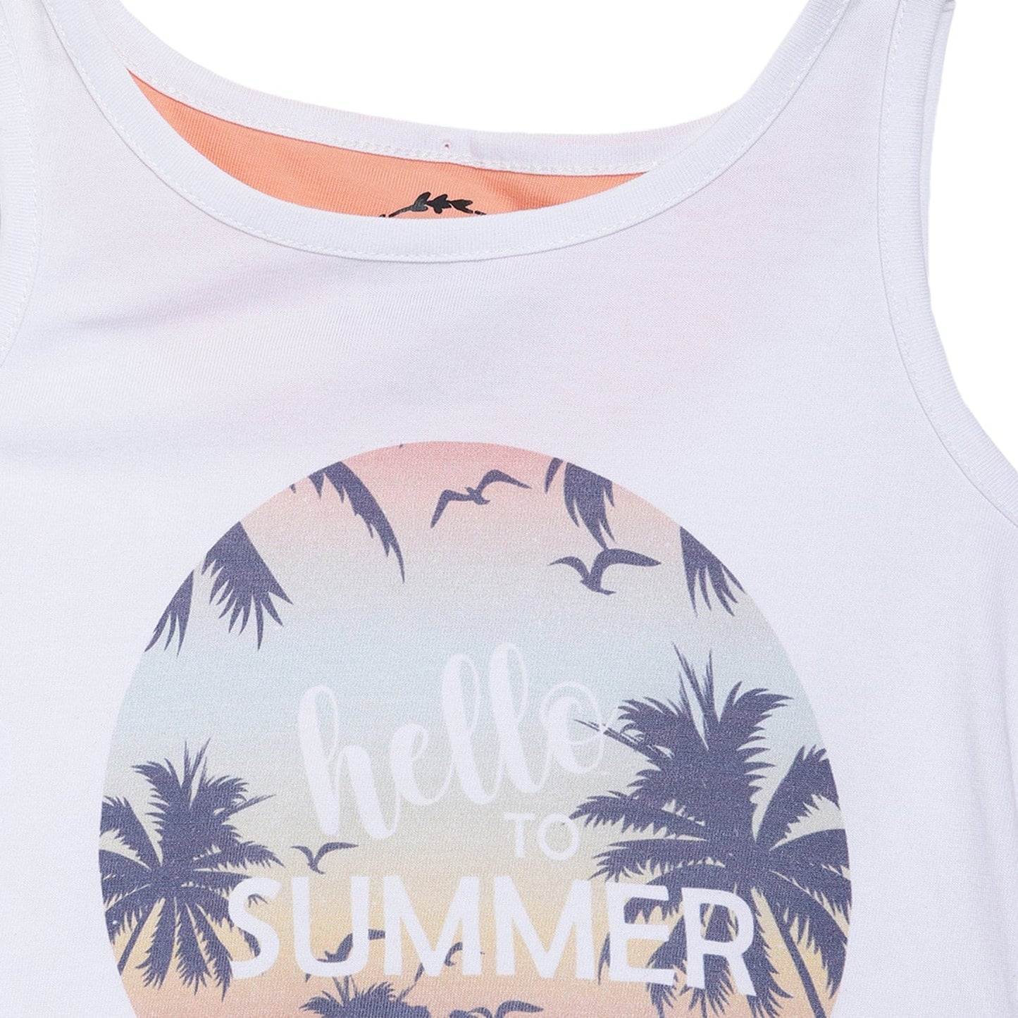 Blue Giraffe Girls Tshirt