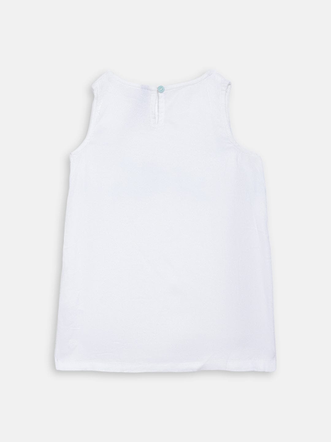 Blue Giraffe Girls Top