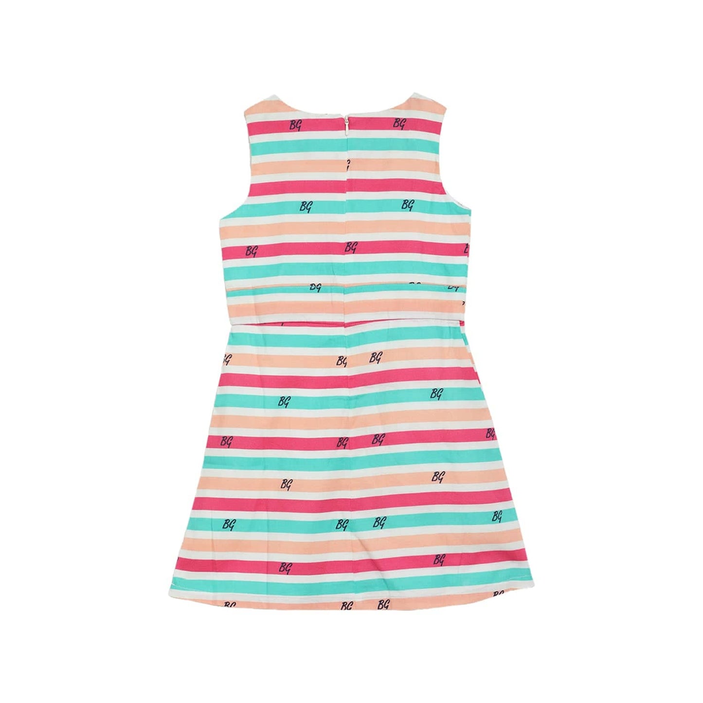 Blue Giraffe Girls Dress