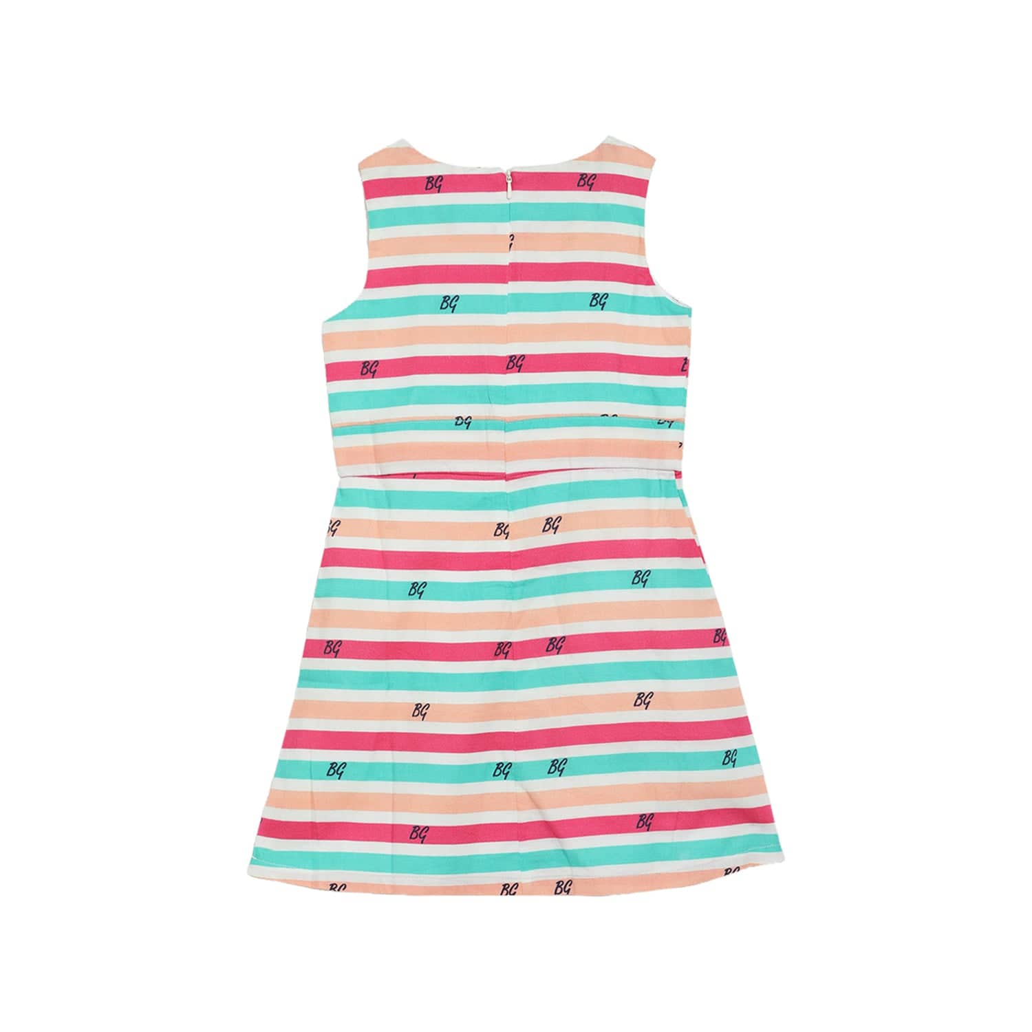 Blue Giraffe Girls Dress