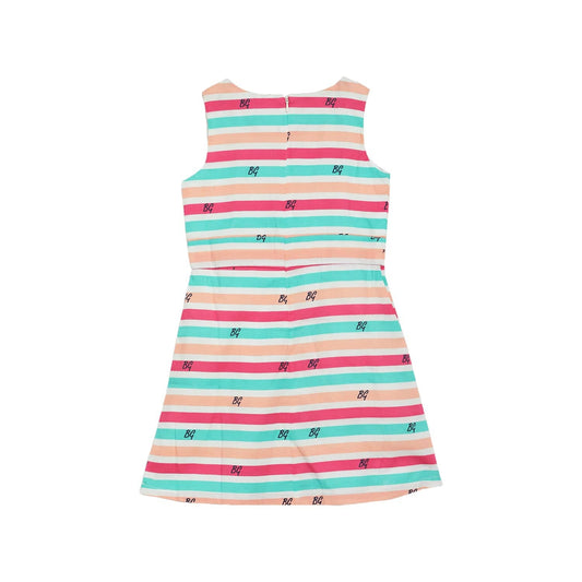 Blue Giraffe Girls Dress