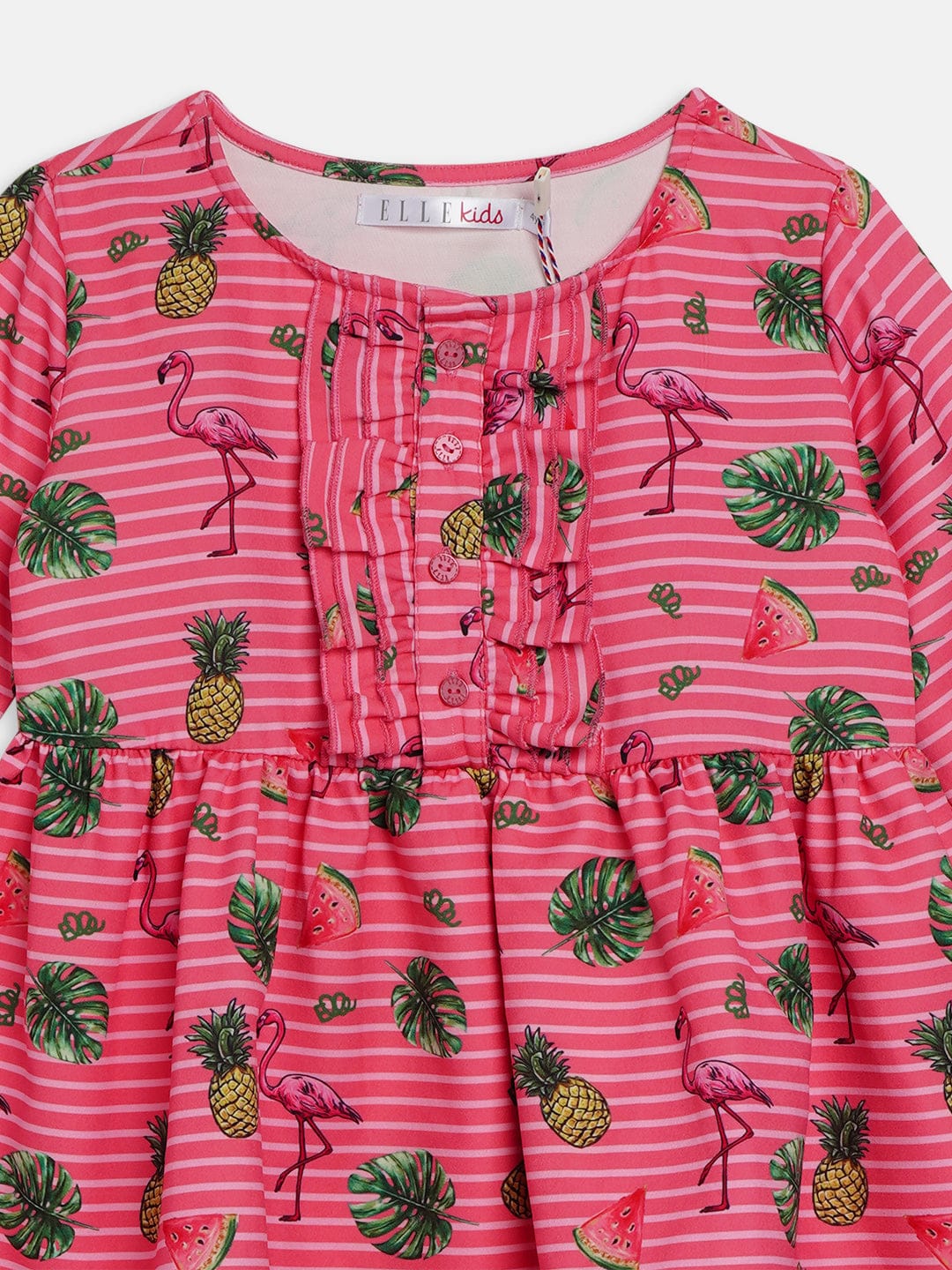 Elle Kids Round Neck Dress