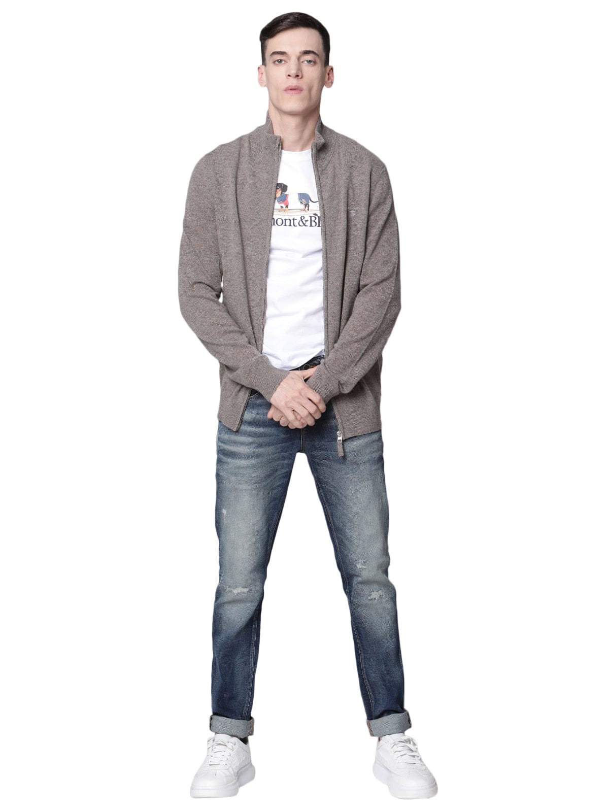 Gant Men Collar Sweater