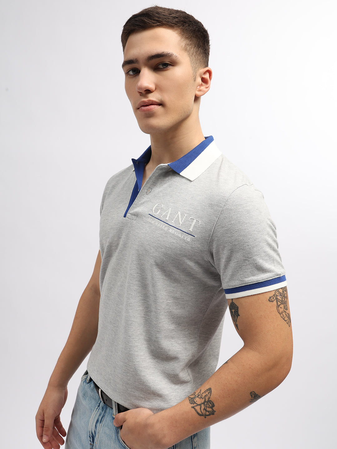 Gant Men Solid Polo TShirt