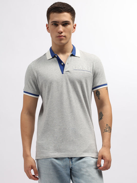 Gant Men Solid Polo TShirt