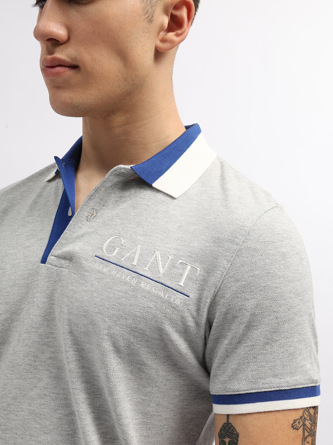 Gant Men Solid Polo TShirt