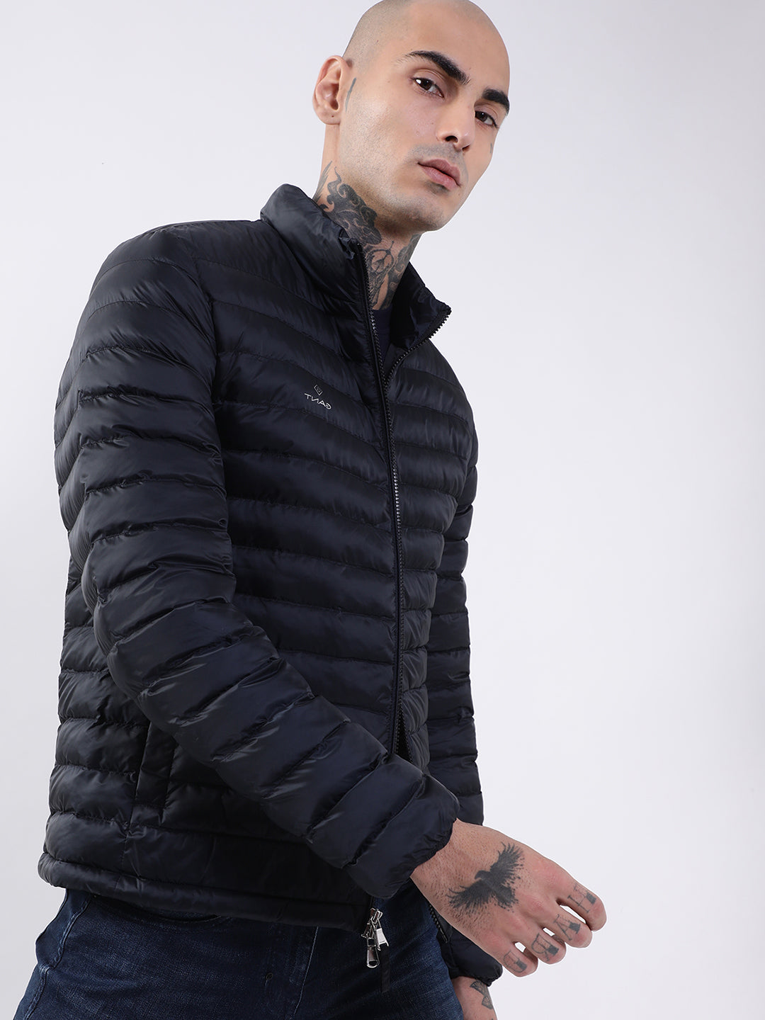 Gant Men Black Water Resistant Quilted Jacket