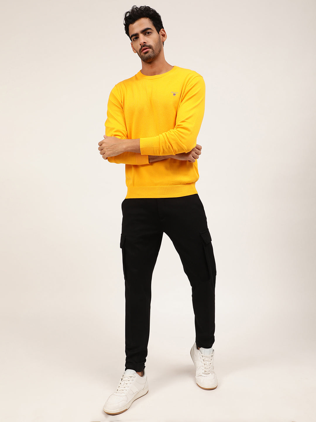 Gant Men Yellow Pullover