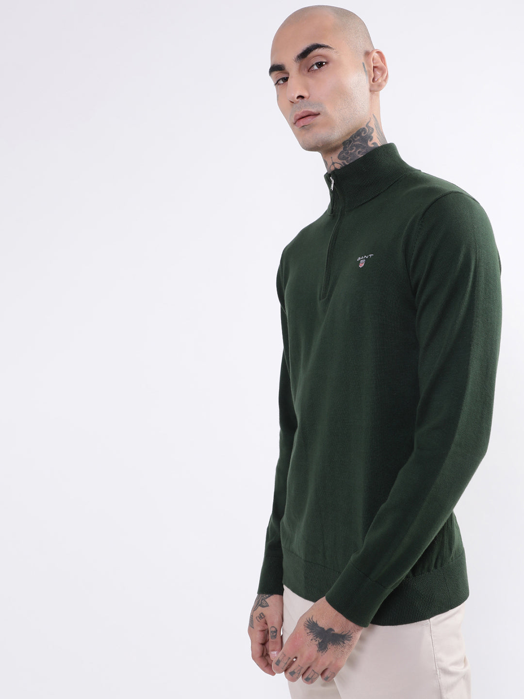 Gant Men Green Pullover