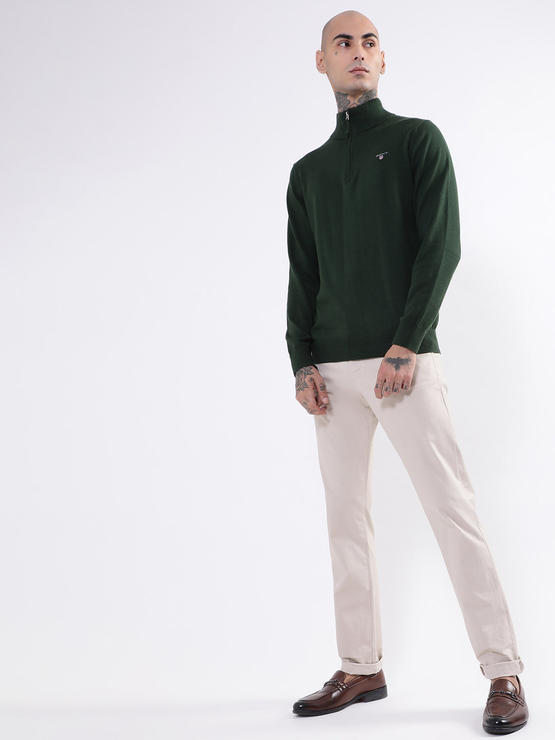Gant Men Green Pullover