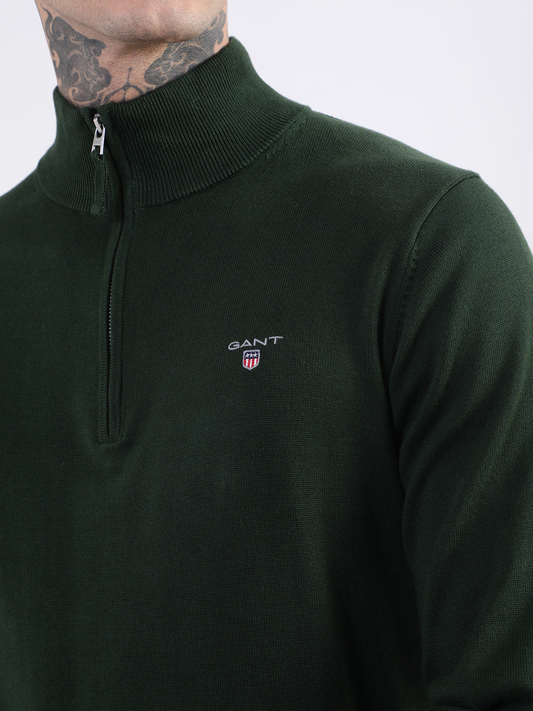 Gant Men Green Pullover