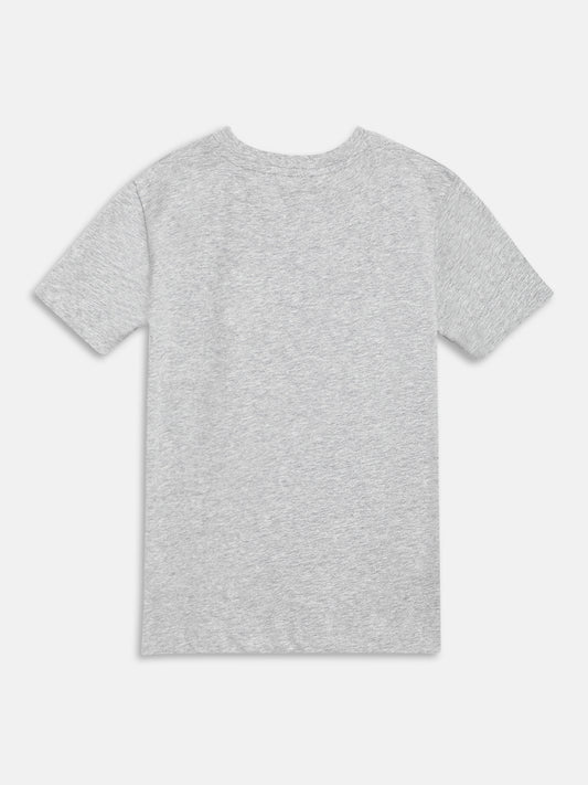 Gant Kids Grey Logo Regular Fit T-Shirt