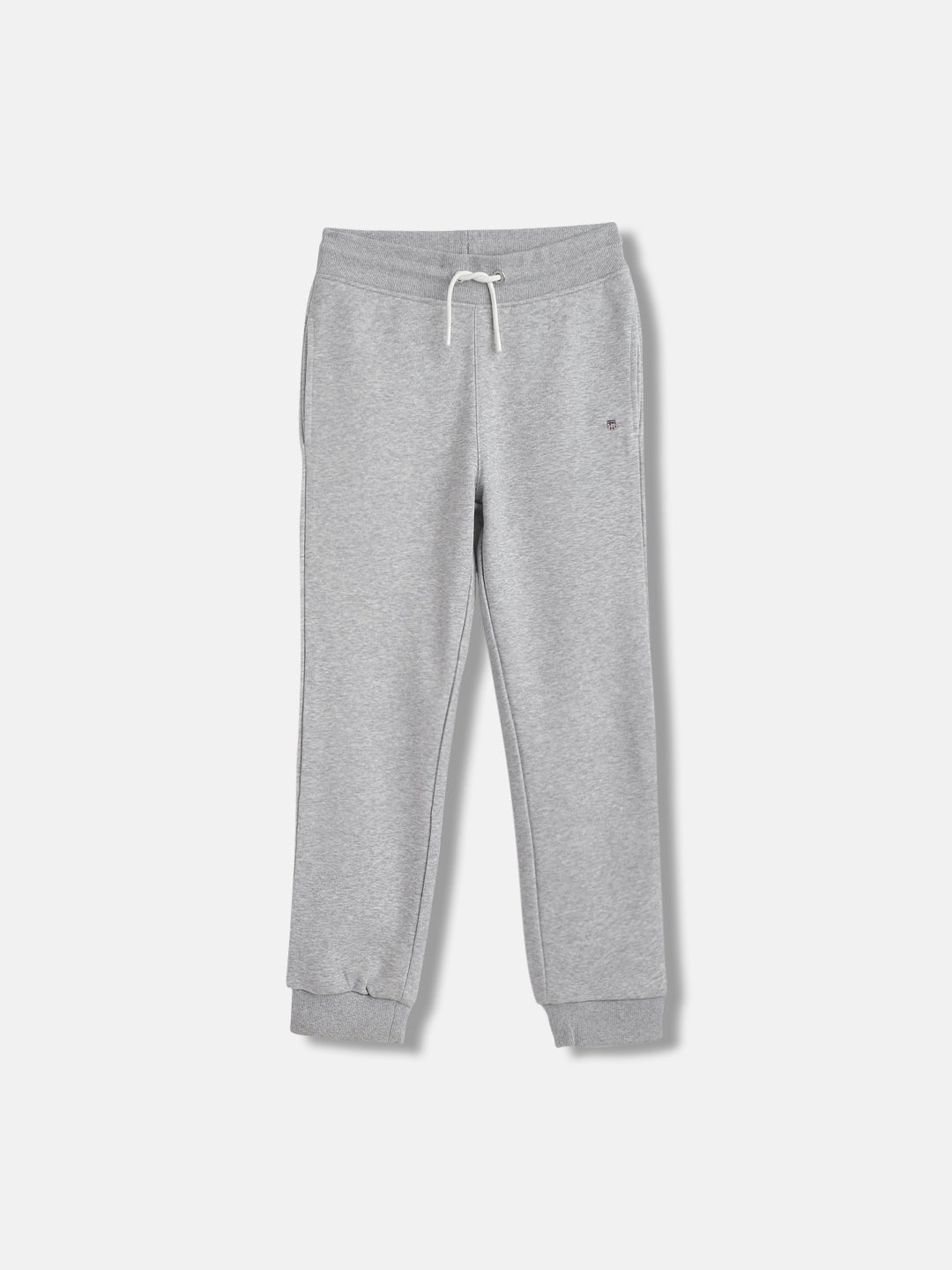 Gant Boys Grey Solid Regular Fit Sweatpant