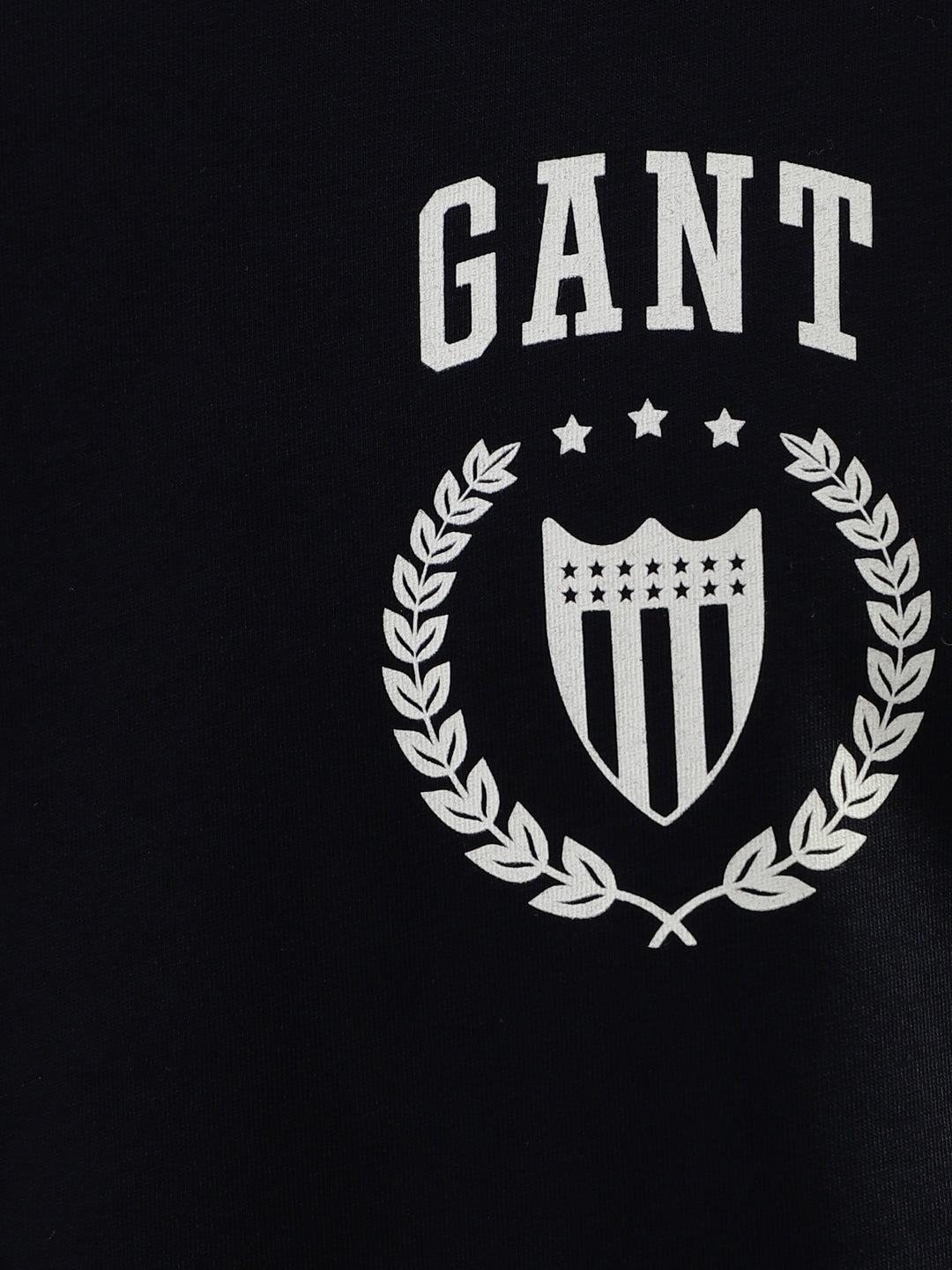Gant Black Logo Relaxed Fit T-Shirt
