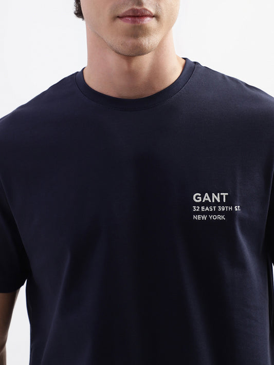 Gant Blue Relaxed Fit T-Shirt
