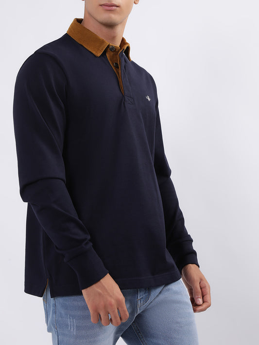 Gant Evening Blue Regular Fit Polo T-Shirt