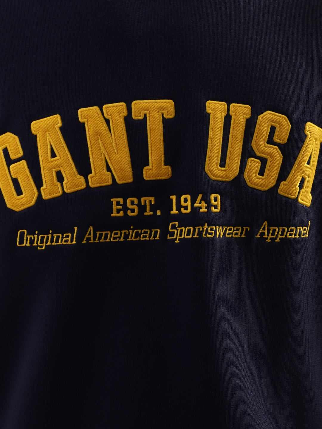 Gant Men Blue Colour Blocked Round Neck Sweatshirt