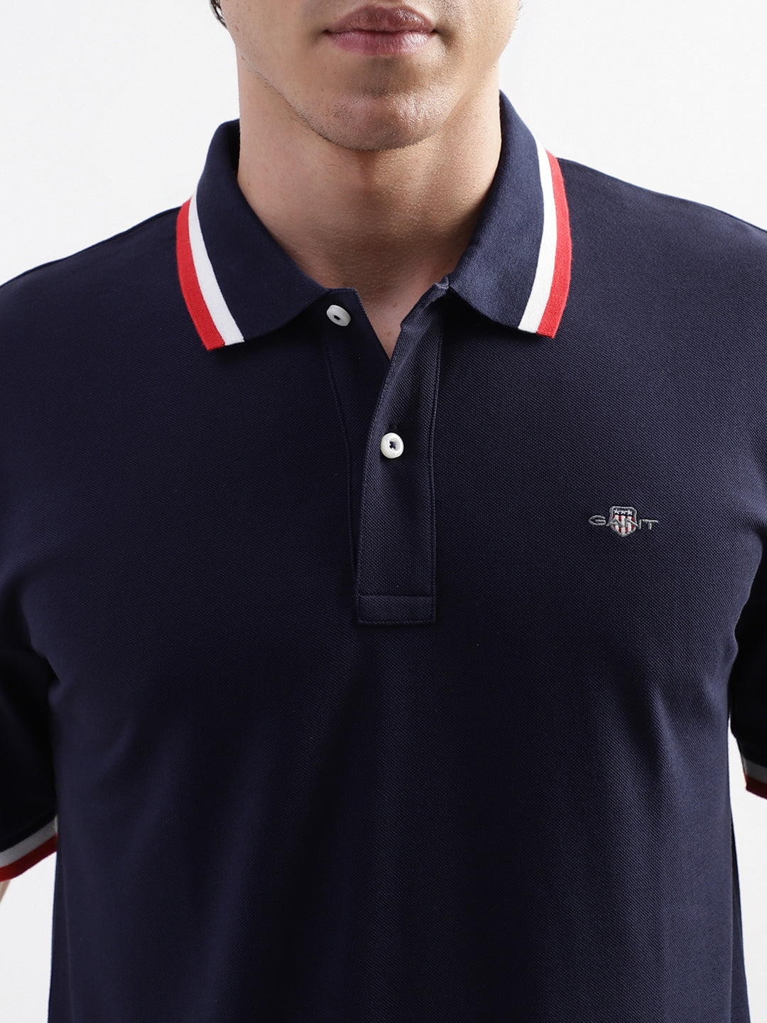 Gant Blue Relaxed Fit Polo T-Shirt