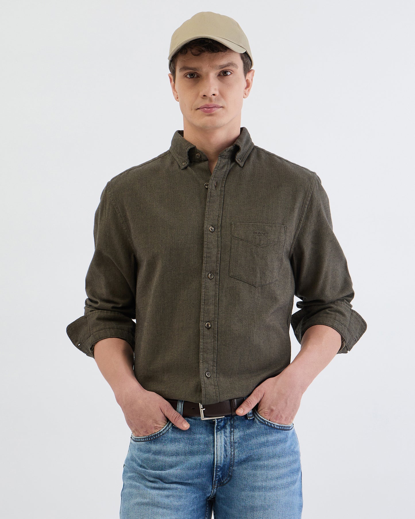Gant Dark Cactus Regular Fit Shirt