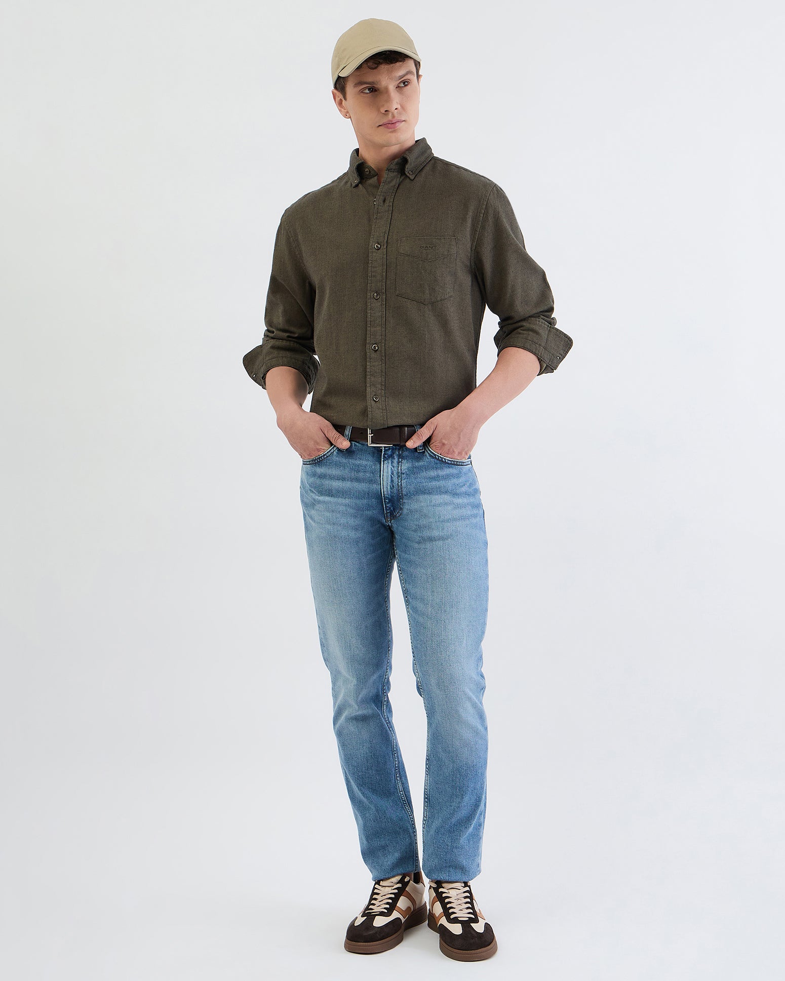 Gant Dark Cactus Regular Fit Shirt