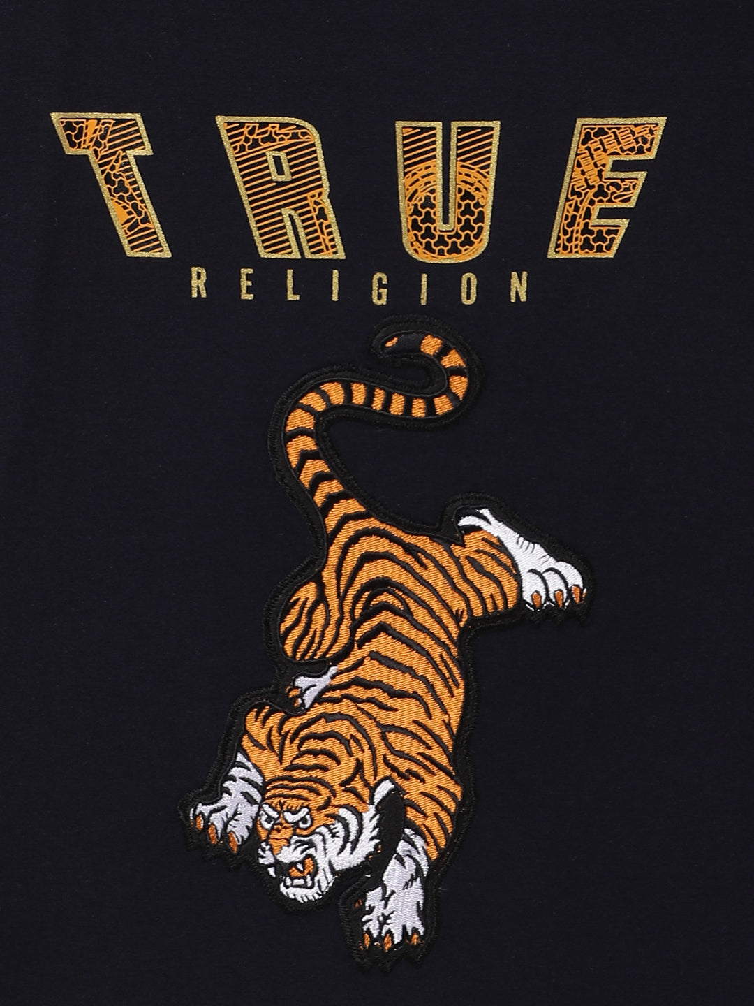 True Religion Kids Navy Fashion Logo Regular Fit T-Shirt