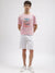 Gant Men Pink Printed Round Neck Short Sleeves T-Shirt