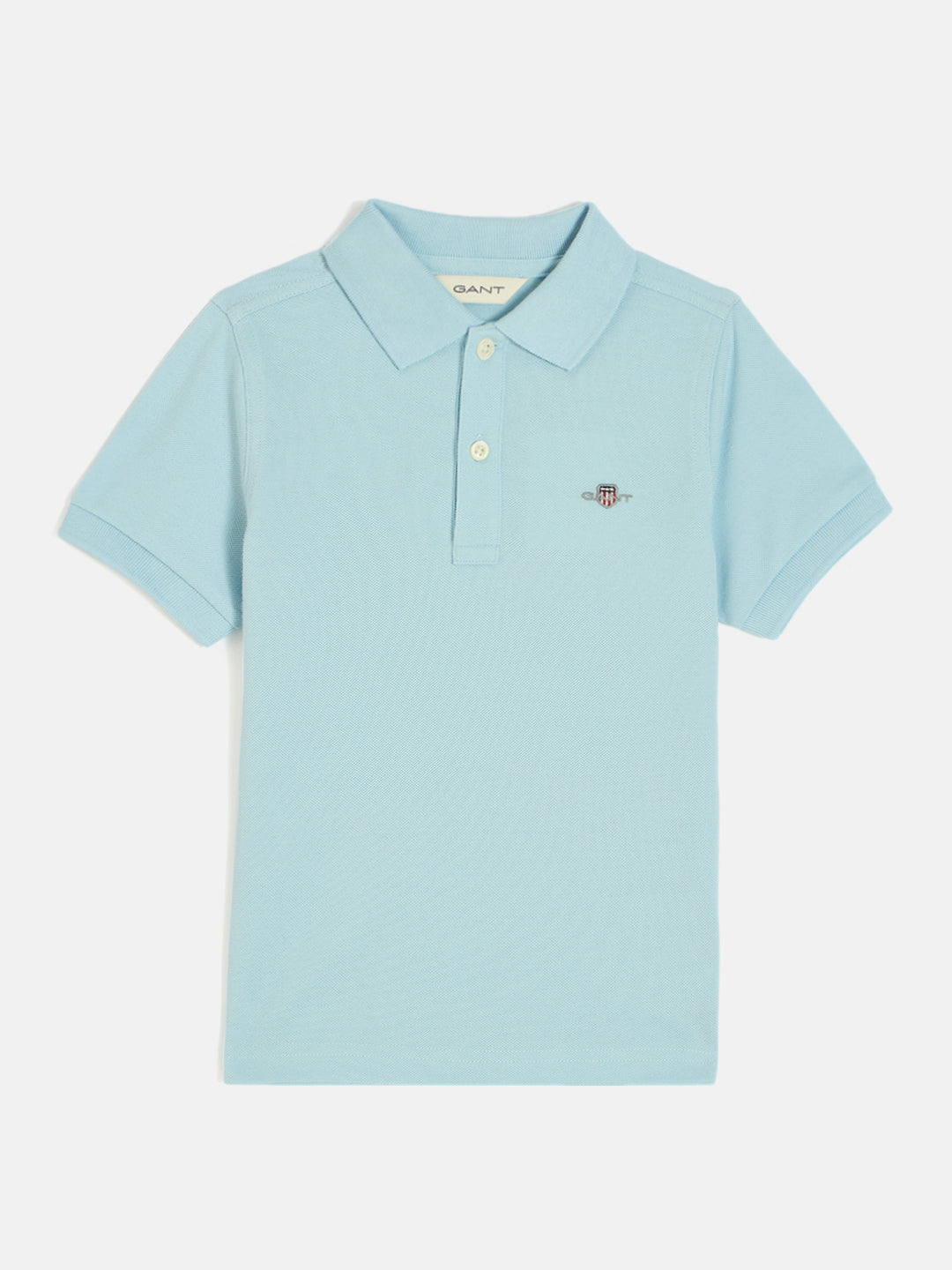 Gant Boys Aqua Short Sleeves Polo Tshirt