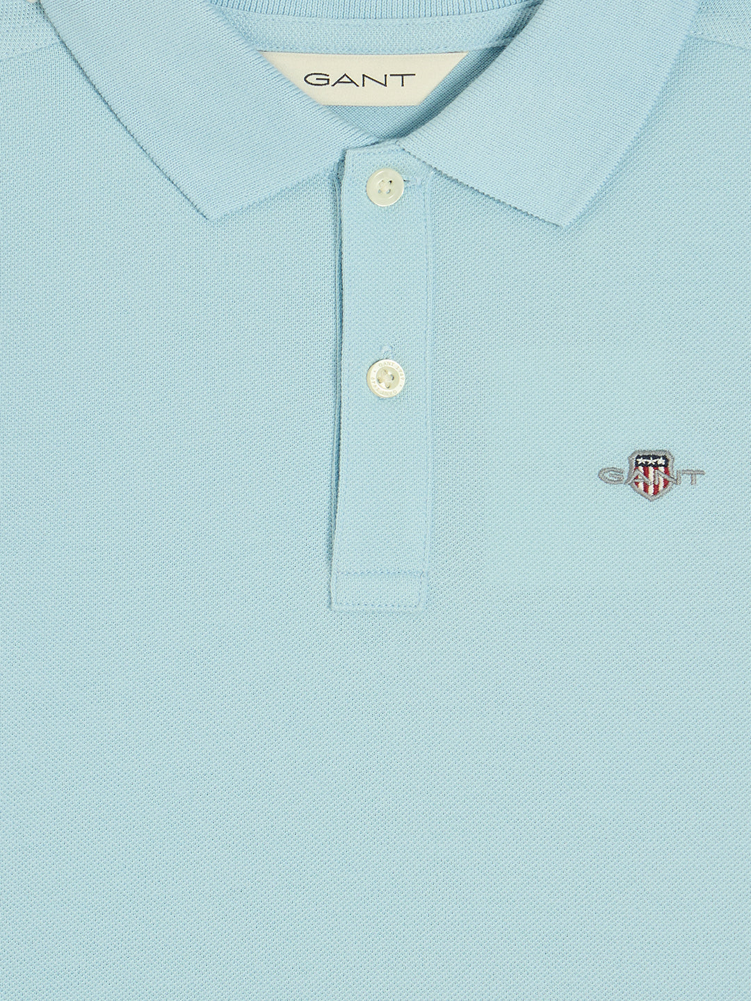 Gant Boys Aqua Short Sleeves Polo Tshirt