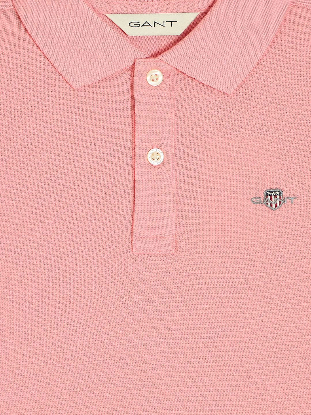 Gant Boys Pink Short Sleeves Polo Tshirt
