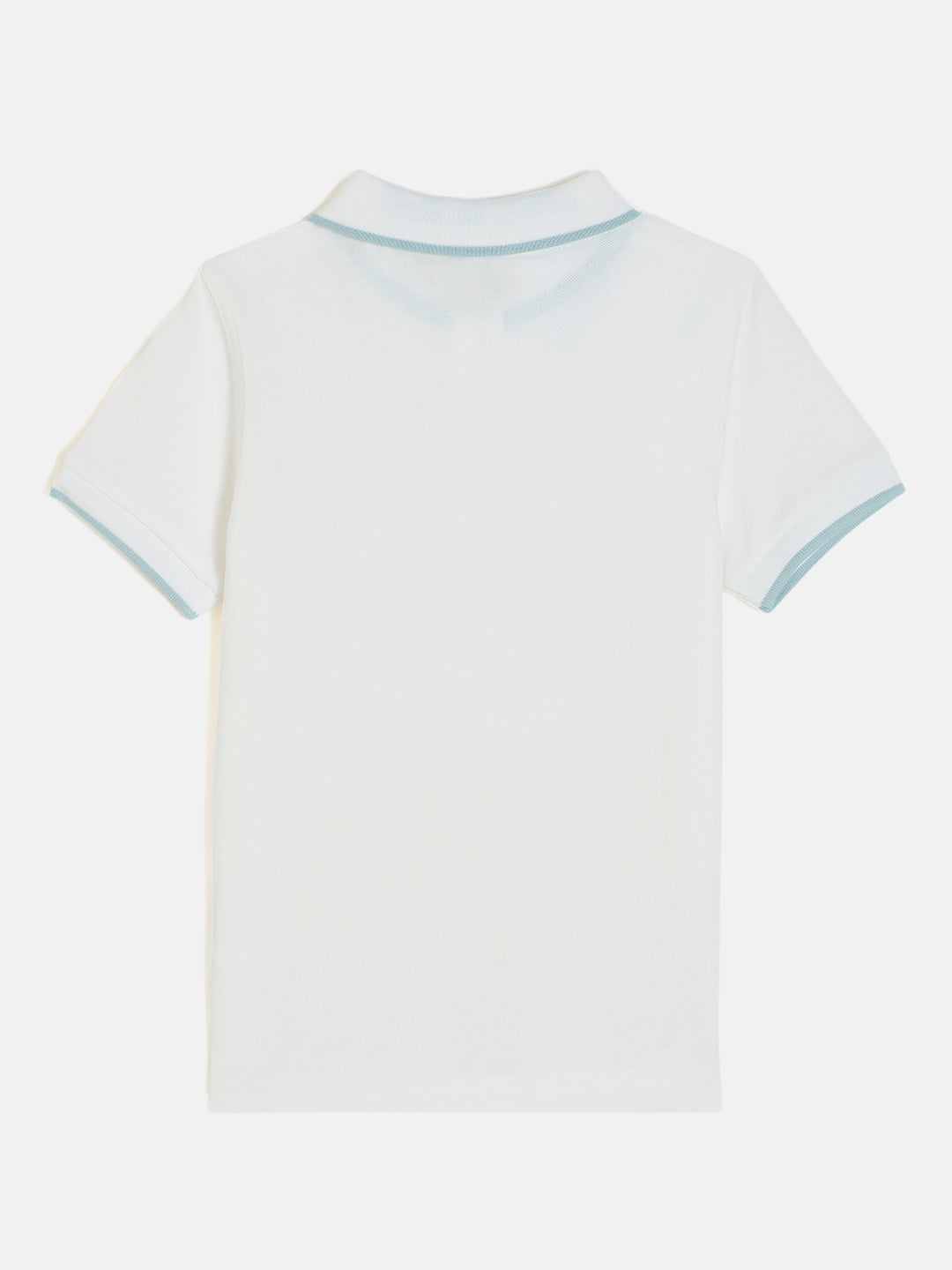 Gant Boys White Short Sleeves Polo Tshirt