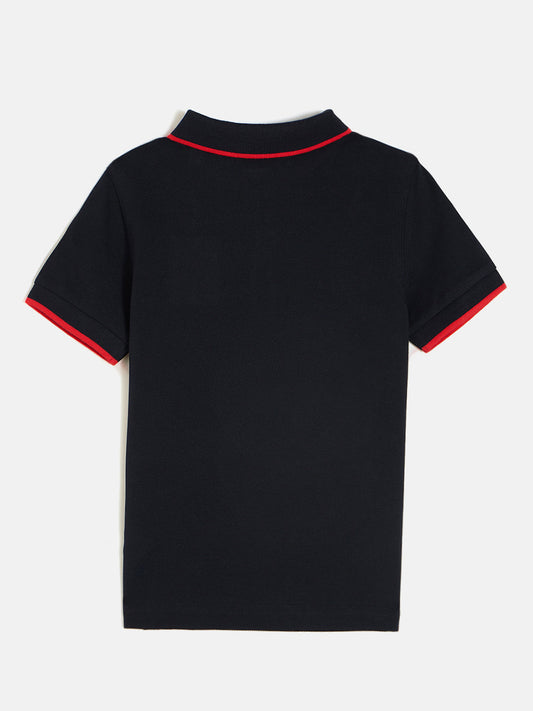 Gant Boys Blue Short Sleeves Polo Tshirt