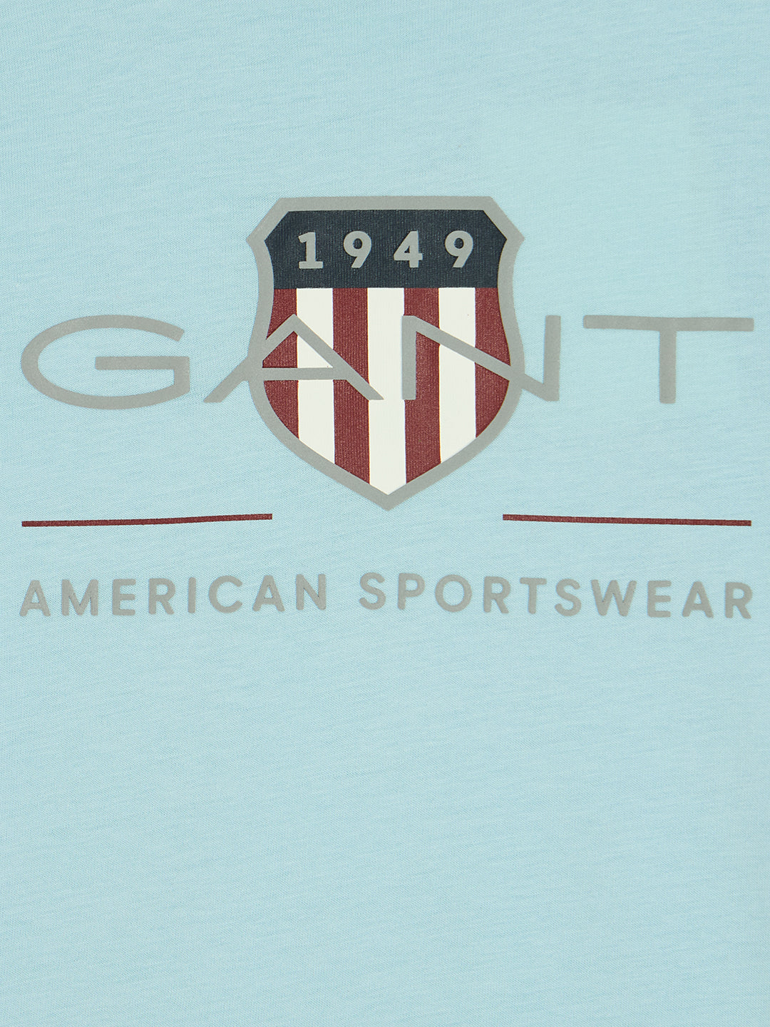 Gant Boys Aqua Round Neck Short Sleeves T-Shirt