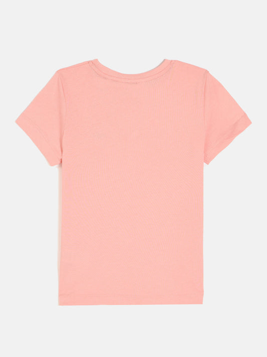 Gant Boys Pink Round Neck Short Sleeves T-Shirt