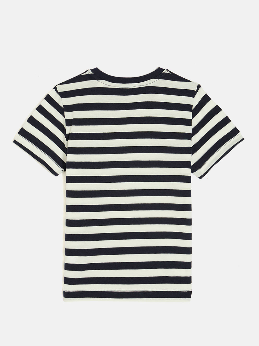 Gant Boys Blue Round Neck Short Sleeves T-Shirt