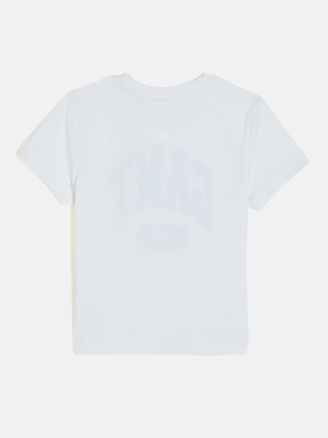 Gant Boys White Round Neck Short Sleeves T-Shirt