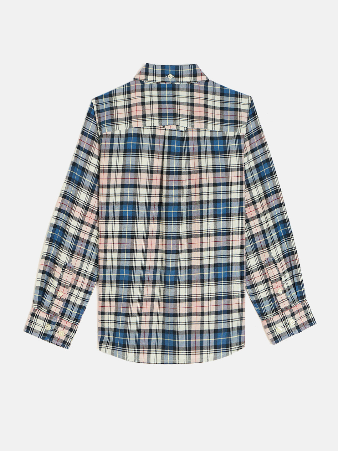 Gant Boys Multicolor Button Down Collar Full Sleeves Shirt