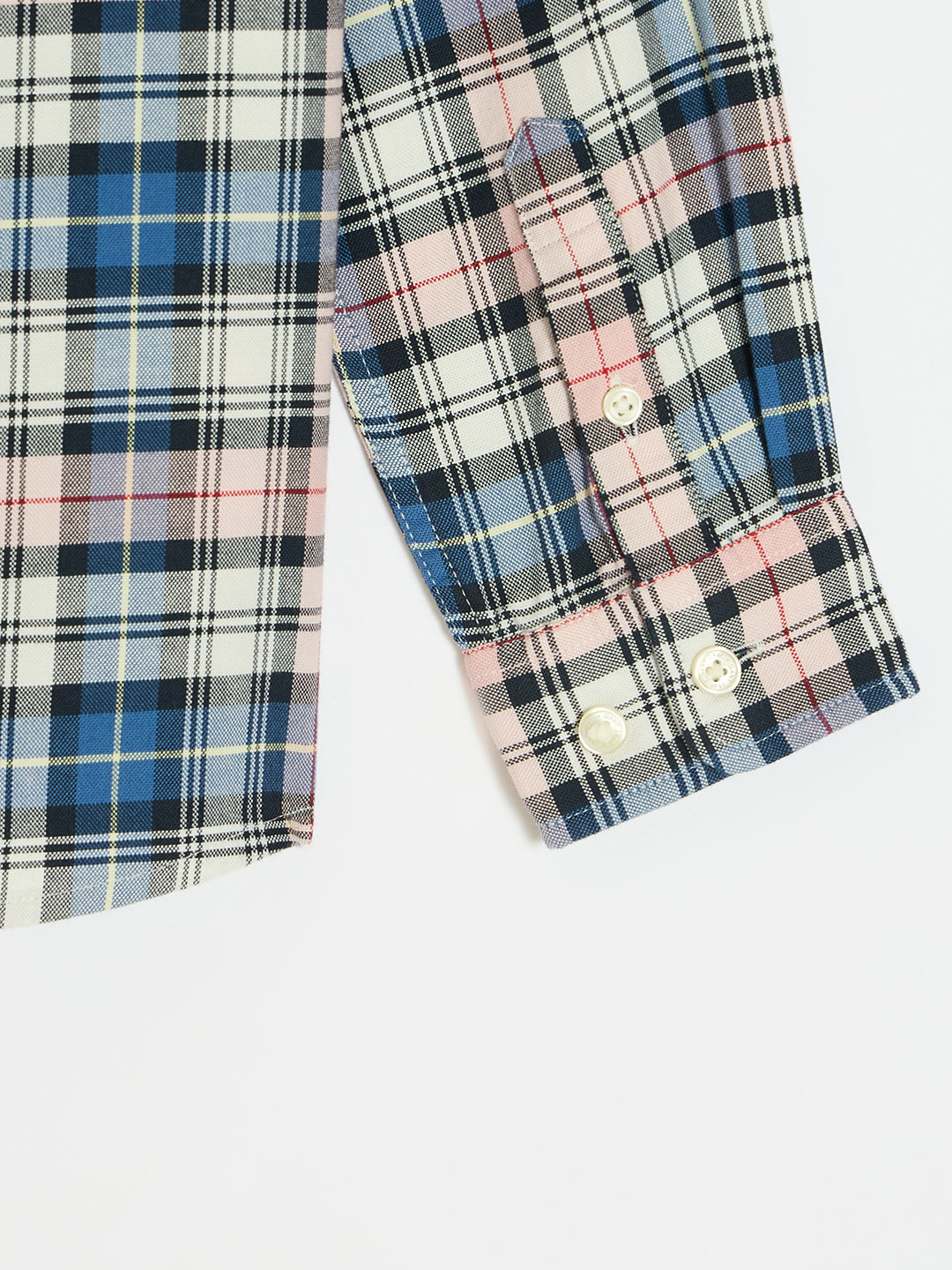 Gant Boys Multicolor Button Down Collar Full Sleeves Shirt