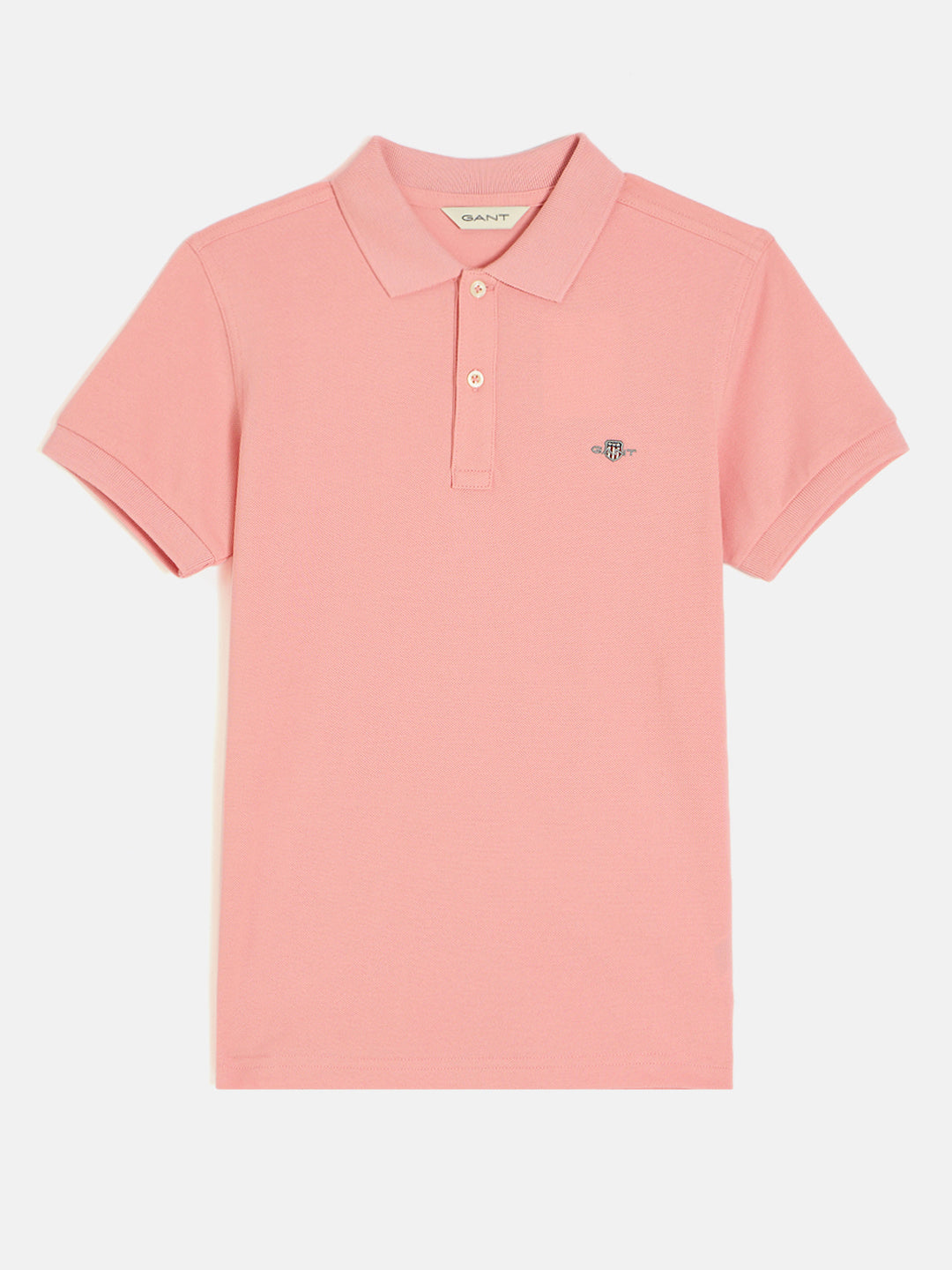 Gant Boys Pink Short Sleeves Polo Tshirt