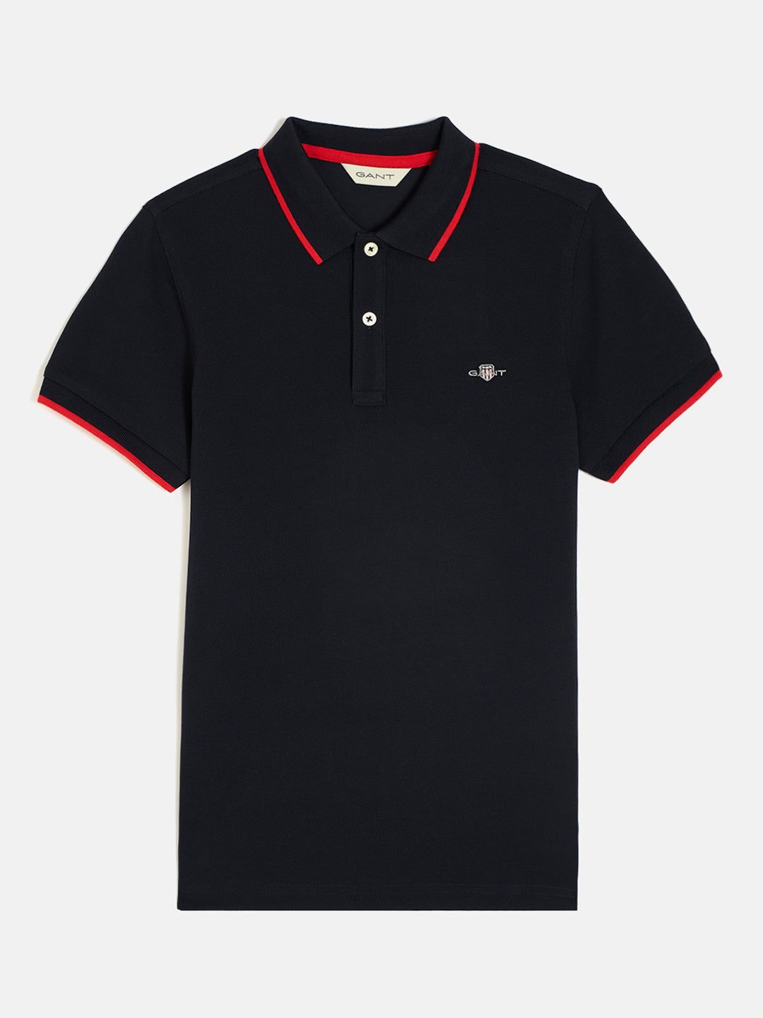 Gant Boys Blue Short Sleeves Polo Tshirt
