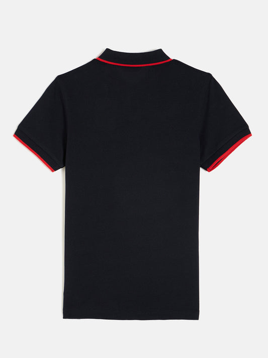 Gant Boys Blue Short Sleeves Polo Tshirt