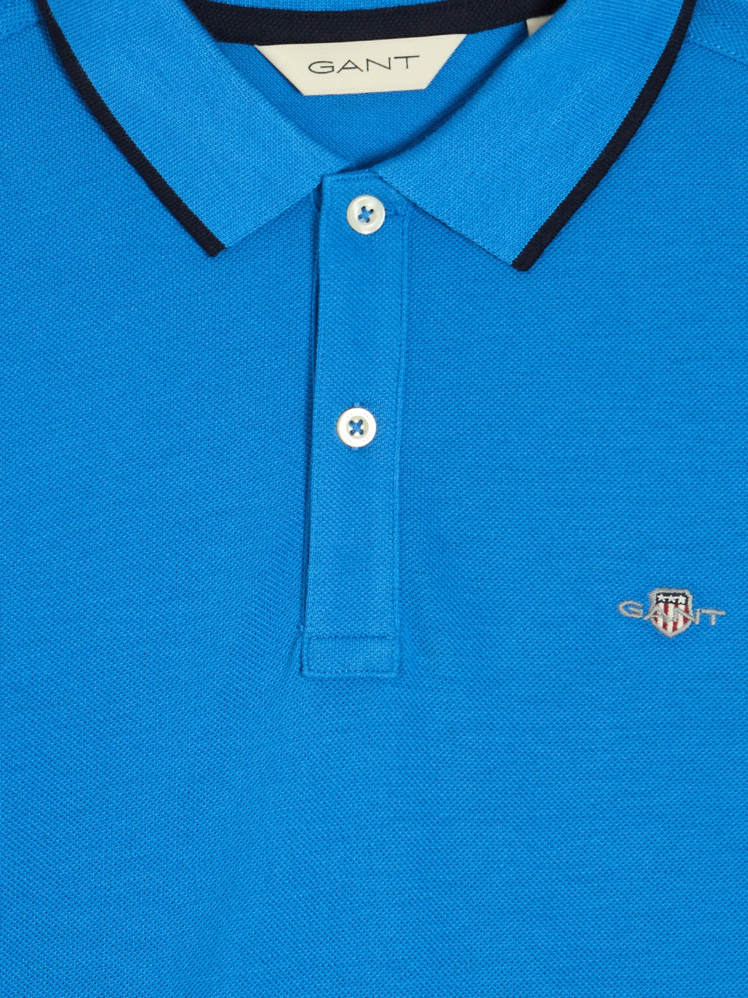 Gant Boys Blue Short Sleeves Polo Tshirt