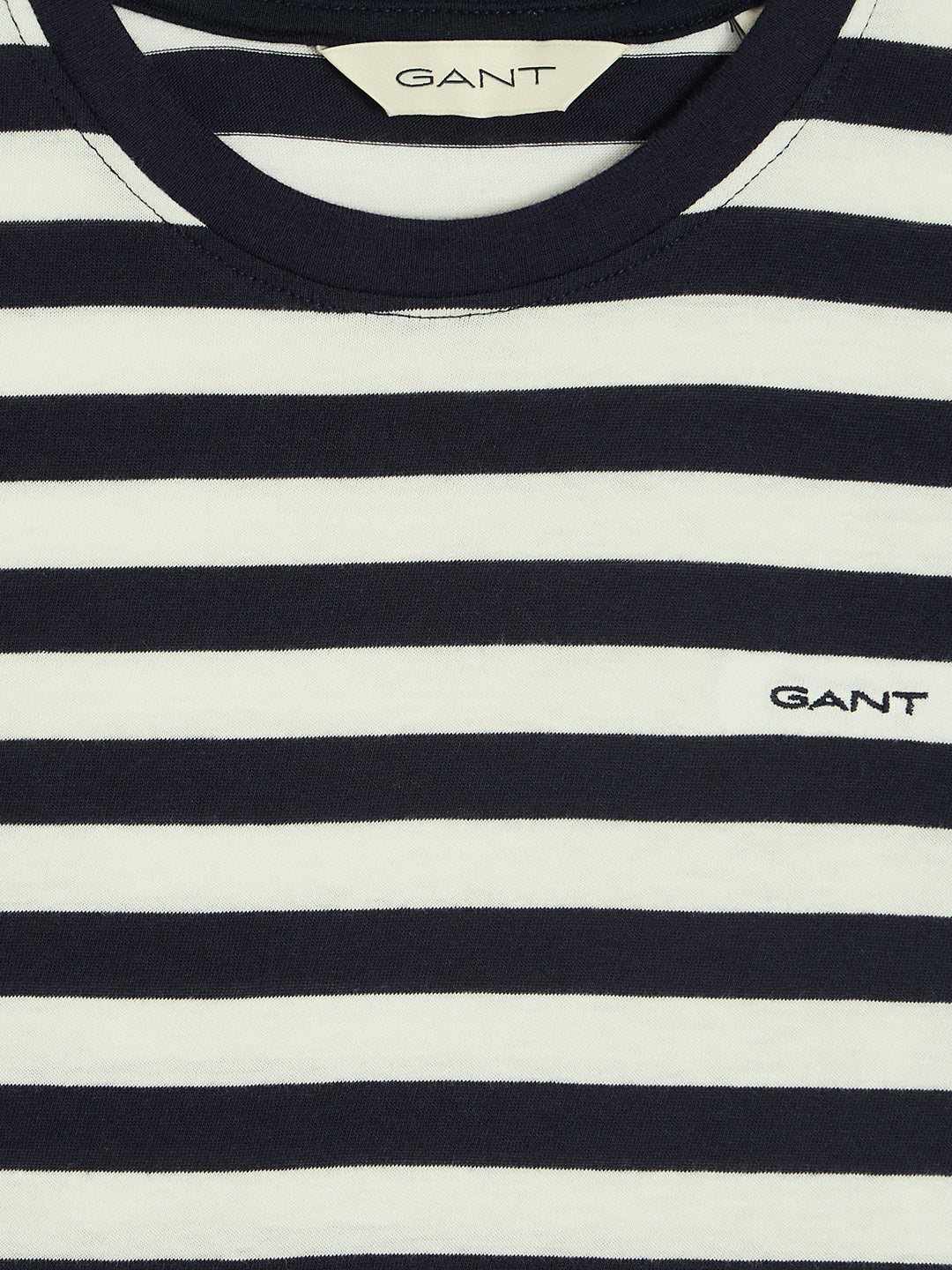 Gant Boys Blue Round Neck Short Sleeves T-Shirt