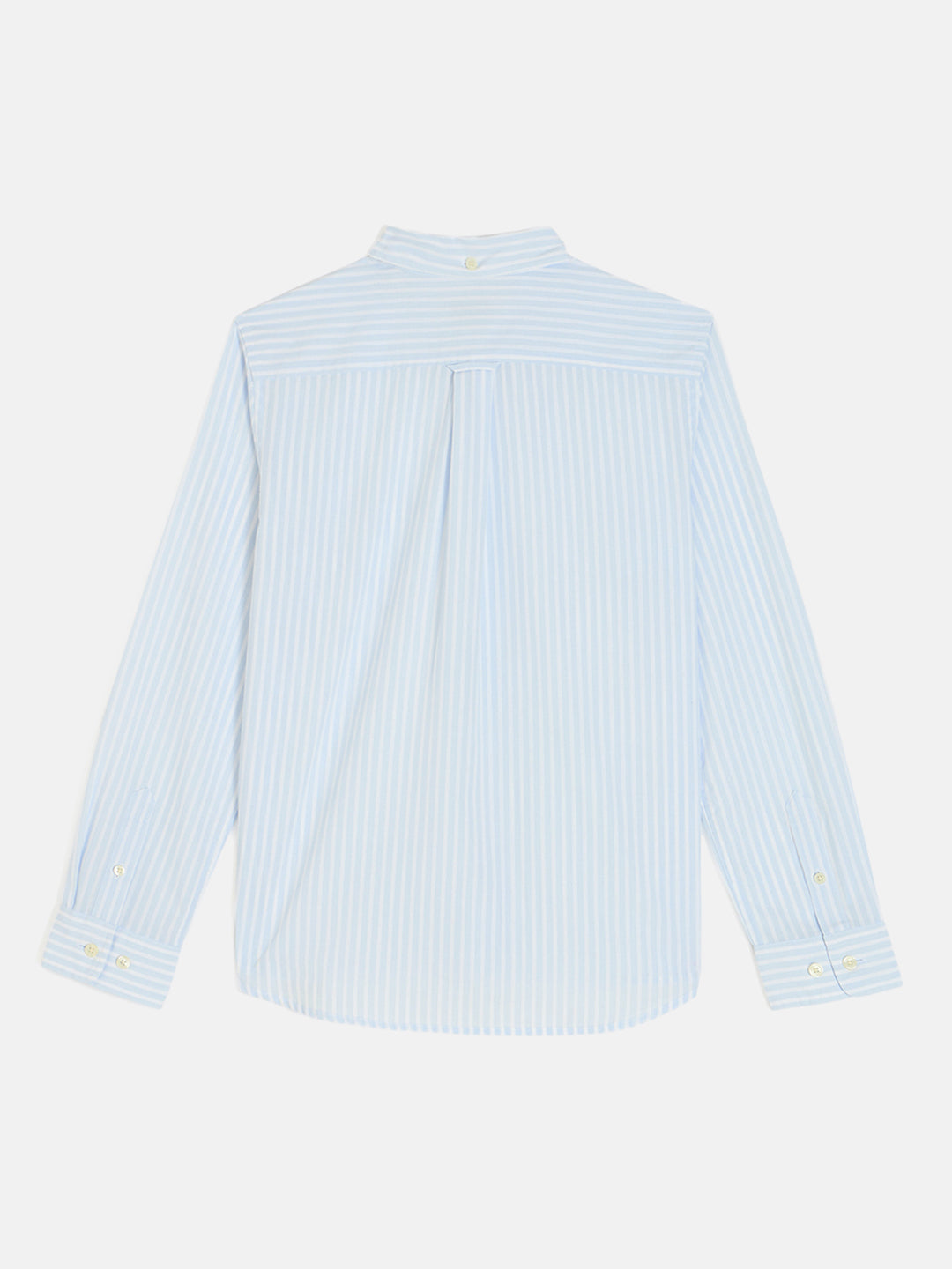 Gant Boys Blue Button Down Collar Full Sleeves Shirt