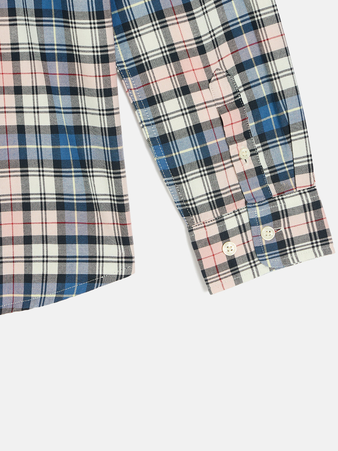 Gant Boys Multicolor Button Down Collar Full Sleeves Shirt