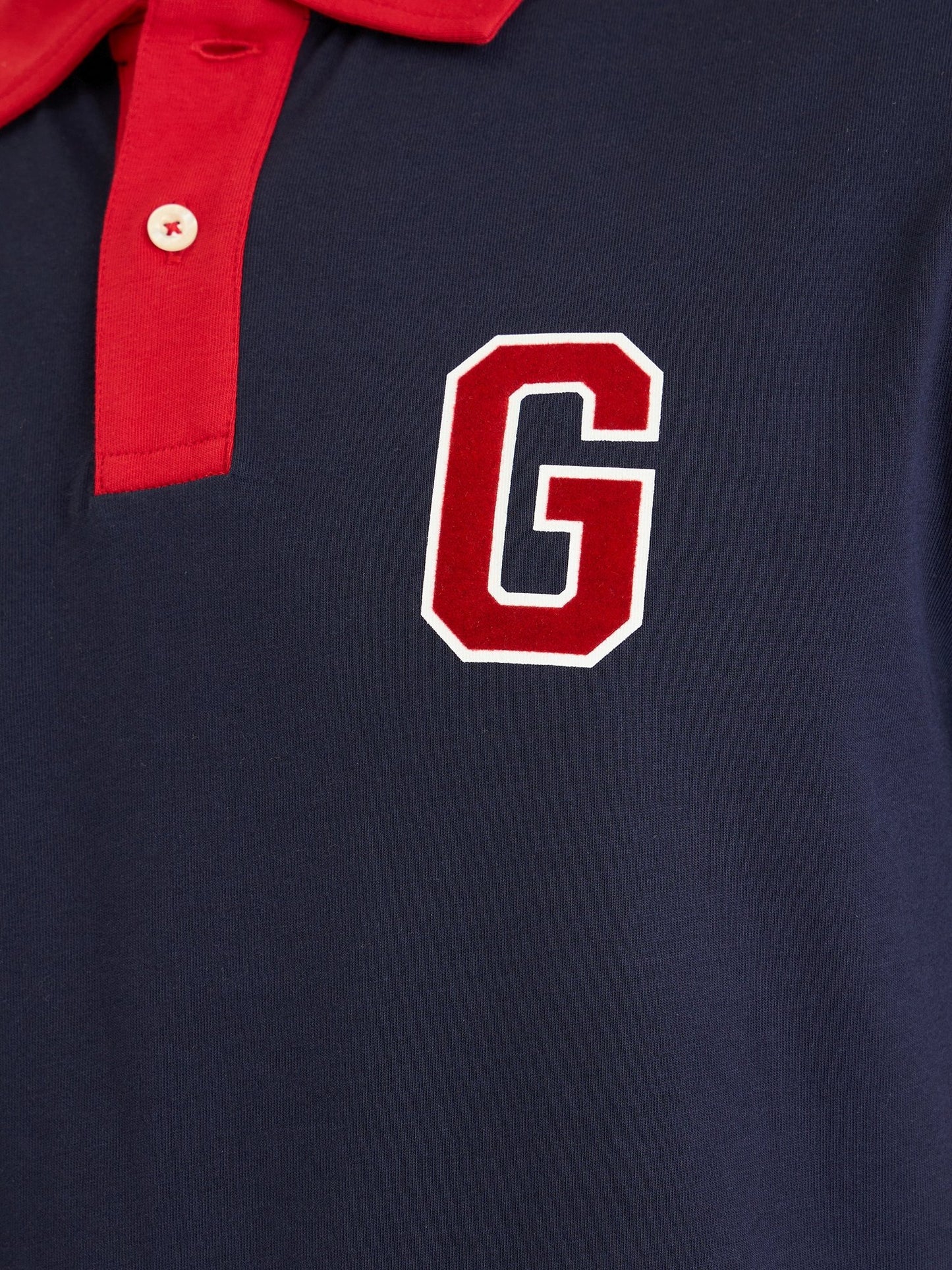 Gant Men Blue Solid Polo Tshirt