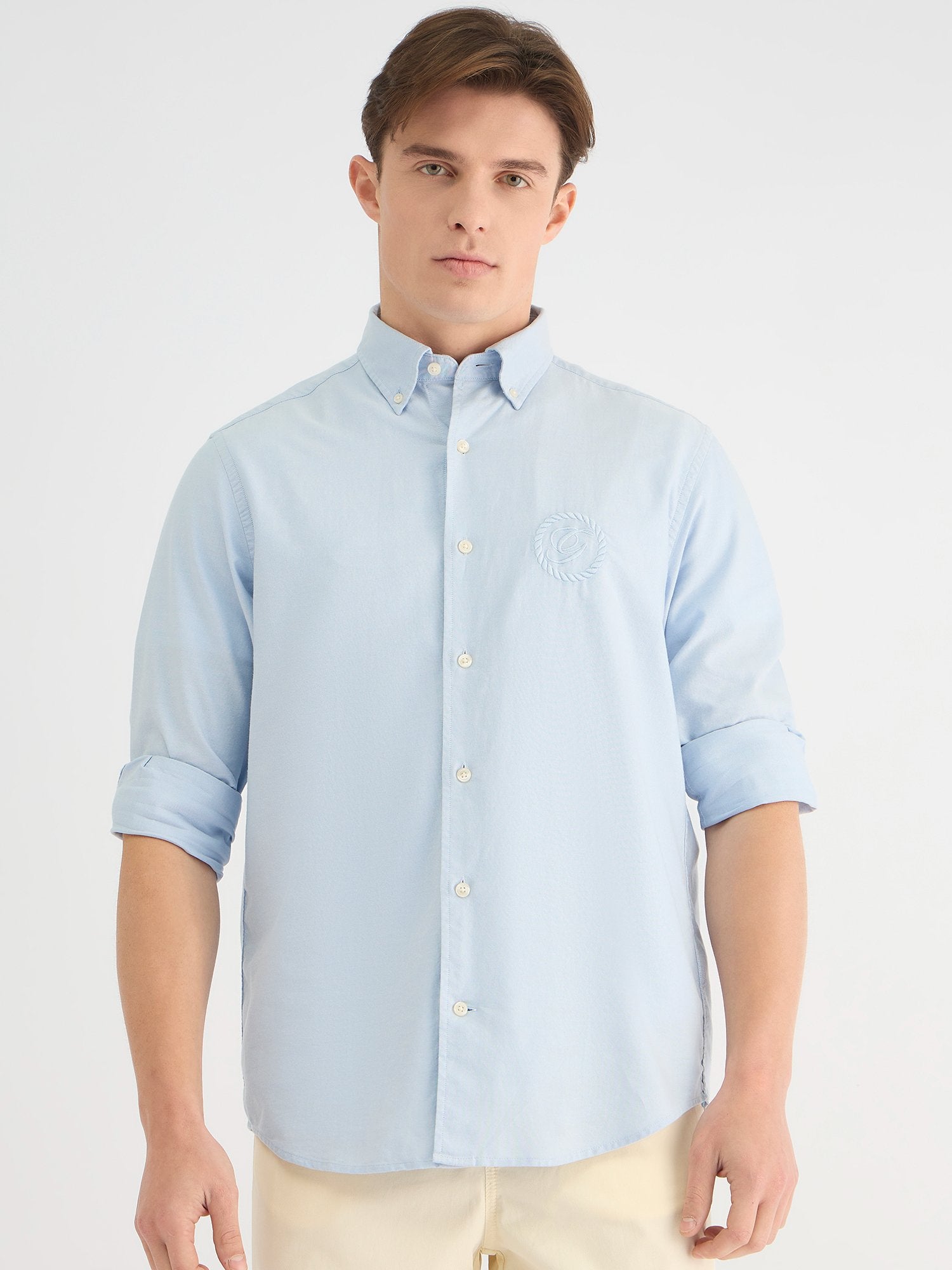 Buy Blue Shirts for Men Online in India | Iconic India