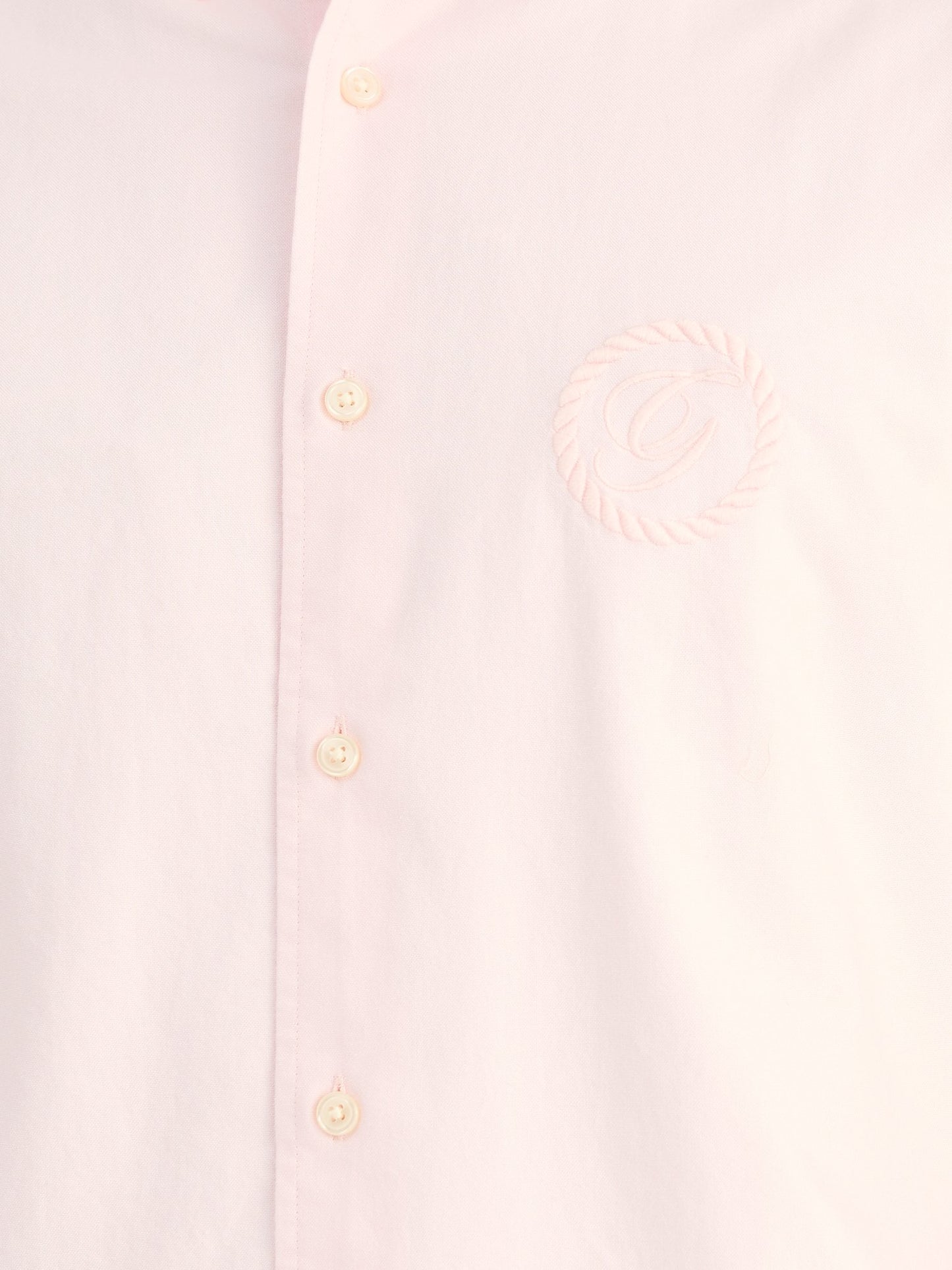 Gant Men Pink Regular Fit Solid Collar Neck Shirt